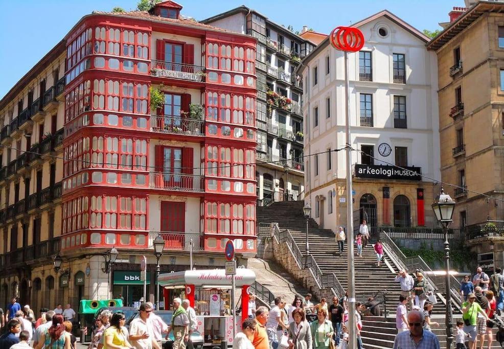 Cultura Y Gastronomia En El Casco Viejo Daire Bilbao Dış mekan fotoğraf