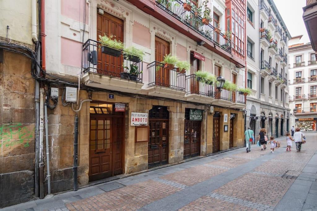 Cultura Y Gastronomia En El Casco Viejo Daire Bilbao Dış mekan fotoğraf