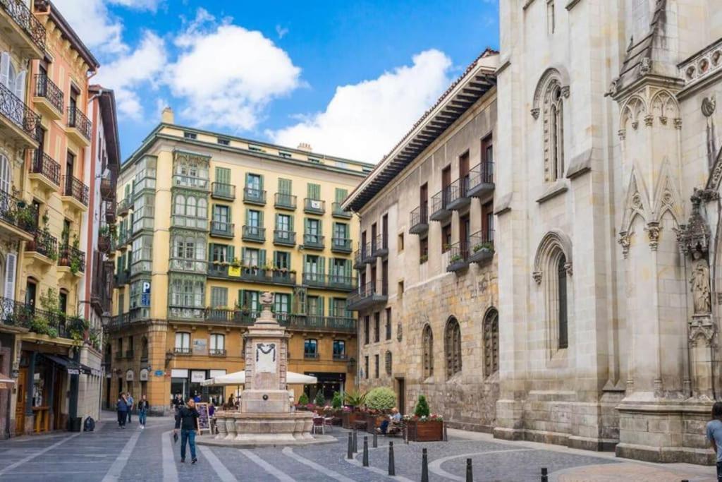 Cultura Y Gastronomia En El Casco Viejo Daire Bilbao Dış mekan fotoğraf
